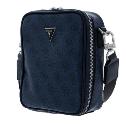 GUESS cross body bag Smart Zip Around Crossbody Blue | Buy