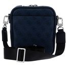 GUESS Vezzola Smart Zip Around Crossbody Blue