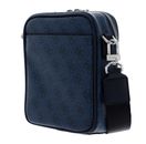 GUESS Vezzola Smart Zip Around Crossbody Blue