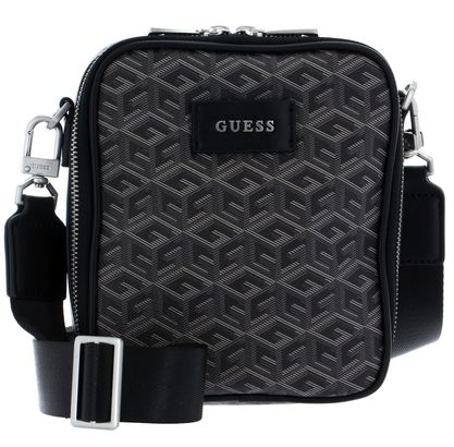 GUESS Ederlo Zip Around Crossbody Grey