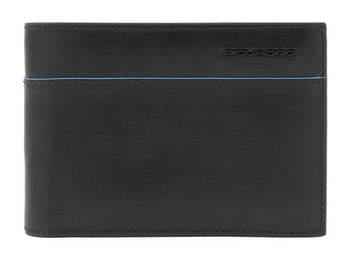 PIQUADRO Blue Square Revamp Men´s Wallet RFID Nero