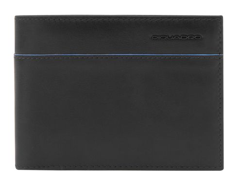 PIQUADRO Blue Square Revamp Men Wallet RFID Nero