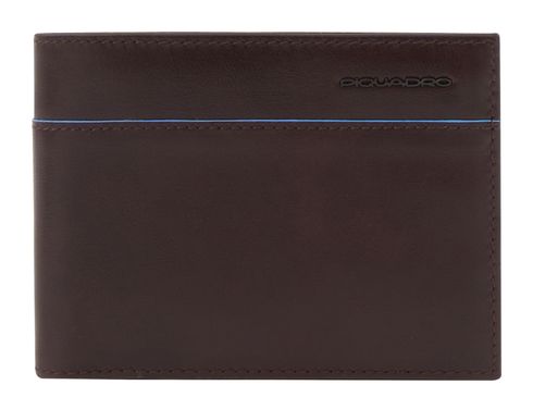 PIQUADRO Blue Square Revamp Men Wallet RFID Mogano