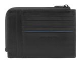 PIQUADRO Blue Square Revamp Credit Card Holder RFID Nero PIQUADRO Blue Square Revamp Credit Card Holder RFID Nero