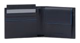 PIQUADRO Blue Square Revamp Men Wallet RFID Blu PIQUADRO Blue Square Revamp Men Wallet RFID Blu