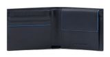 PIQUADRO Blue Square Revamp Men Wallet RFID Blu PIQUADRO Blue Square Revamp Men Wallet RFID Blu