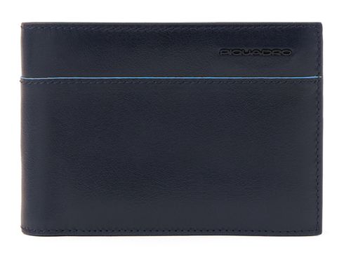 PIQUADRO Blue Square Revamp Men´s Wallet RFID Blu