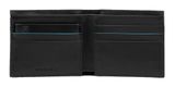 PIQUADRO Blue Square Revamp Men Wallet RFID Nero PIQUADRO Blue Square Revamp Men Wallet RFID Nero