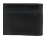 PIQUADRO Blue Square Revamp Men Wallet RFID Nero PIQUADRO Blue Square Revamp Men Wallet RFID Nero