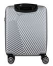 mano Don Carlo Hardcase Trolley S S Silver