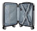 mano Don Carlo Hardcase Trolley S S Silver