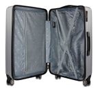 mano Don Carlo Hardcase Trolley L L Silver