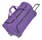 travelite Basics Fresh Wheeled Duffle Lila