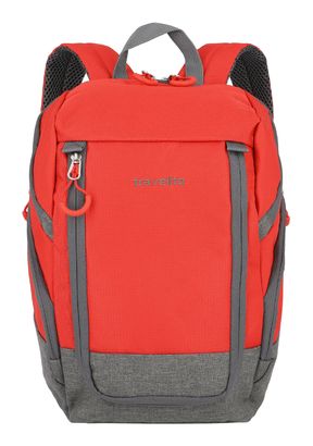 travelite Basics Backpack Red / Grey