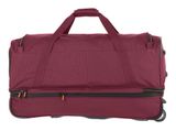 travelite Basics Wheeled Duffle M Bordeaux travelite Basics Wheeled Duffle M Bordeaux