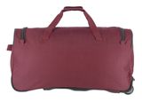 travelite Basics Fresh Wheeled Duffle Bordeaux