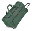 travelite Basics Fresh Wheeled Duffle dunkelgrün