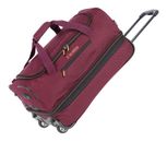 travelite Basics Wheeled Duffle S Bordeaux travelite Basics Wheeled Duffle S Bordeaux