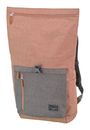 travelite Basic Rollup Backpack Pink / Grey