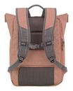 travelite Basic Rollup Backpack Pink / Grey