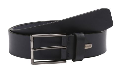 LLOYD Men´s Leather Belt 4.0 W80 Navy - kürzbar