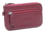 Esquire Viktoria Key Case with Zip Bordeaux