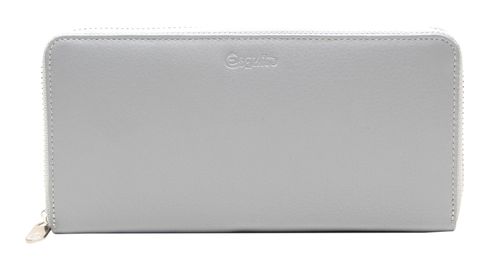 Esquire Viktoria Zip Around Wallet Grey