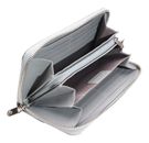 Esquire Viktoria Zip Around Wallet Grey Esquire Viktoria Zip Around Wallet Grey