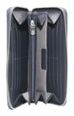 Esquire Viktoria Zip Around Wallet Navy