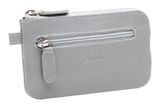 Esquire Viktoria Key Case with Zip Grey