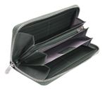 Esquire Viktoria Zip Around Wallet Green Esquire Viktoria Zip Around Wallet Green