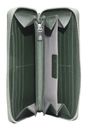 Esquire Viktoria Zip Around Wallet Green Esquire Viktoria Zip Around Wallet Green
