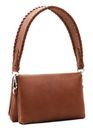 Desigual Half Logo 23 Dortmund Flap Across Body Bag Brown