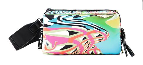 Desigual Hawaiian Geosurfer Ronda Across Body Bag Material Finishes