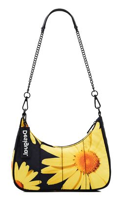 Desigual Lacroix Margaritas Medley Shoulder Bag Black