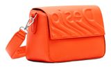 Desigual Psico Logo Phuket Straight Hand Bag Orange