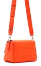 Desigual Psico Logo Phuket Straight Hand Bag Orange