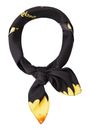 Desigual Daisies Squared Foulard Black Desigual Daisies Squared Foulard Black