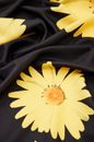Desigual Daisies Squared Foulard Black Desigual Daisies Squared Foulard Black