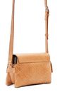 Desigual Logorama Leather Sinaia Across Body Bag Brown Desigual Logorama Leather Sinaia Across Body Bag Brown