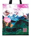 Desigual Paisaje Surrealista Minnesota Shopping Bag Material Finishes
