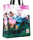 Desigual Paisaje Surrealista Minnesota Shopping Bag Material Finishes