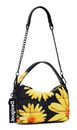 Desigual Lacroix Margaritas Narbonne Hand Bag Black Desigual Lacroix Margaritas Narbonne Hand Bag Black