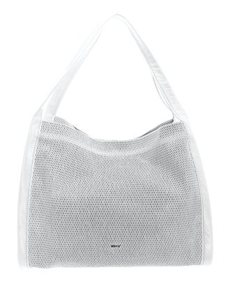abro Leather Athene Shopper 24h S White / Whitegold