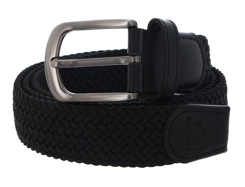 U.S. POLO ASSN. Hitchcock Elastic Belt W105 Black