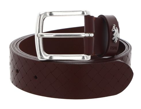 U.S. POLO ASSN. Hitchcock Woven Belt W100 Tan