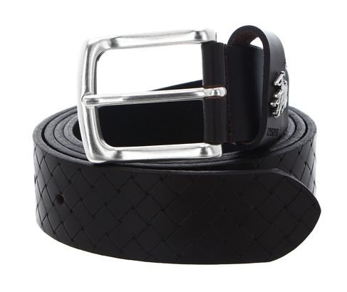 U.S. POLO ASSN. Hitchcock Woven Belt W95 Dark Brown