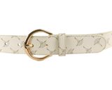 JOOP! DOB 3,5 CM Women's Belt W105 Cream White JOOP! DOB 3,5 CM Women's Belt W105 Cream White
