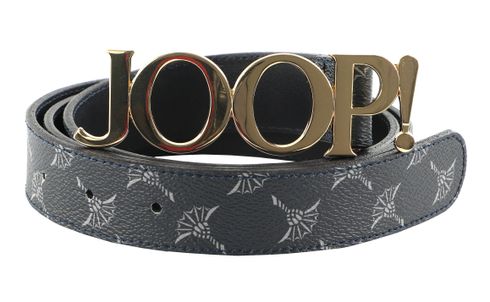 JOOP! 3,0 CM Women's Logo Belt W115 Navy