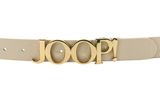 JOOP! 3,0 CM Women's Cow Leather Belt W70 Cream JOOP! 3,0 CM Women's Cow Leather Belt W70 Cream